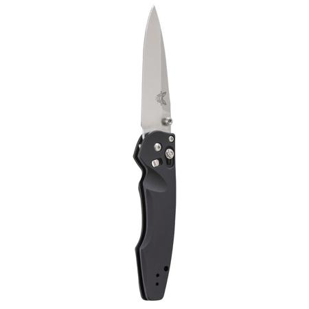 Benchmade Emissary AXIS-Assist Folding Knife,3"Plain Edge Drop-Point Blade,Satin