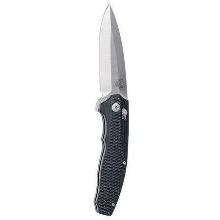 Benchmade 495 Vector Folding Knife, 3.6" Spear Point Plain Edge Blade, Satin