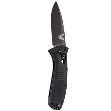 Benchmade 5500 Auto Mini Presidio 2.97" Plain Edge 154CM Blade Knife, Black