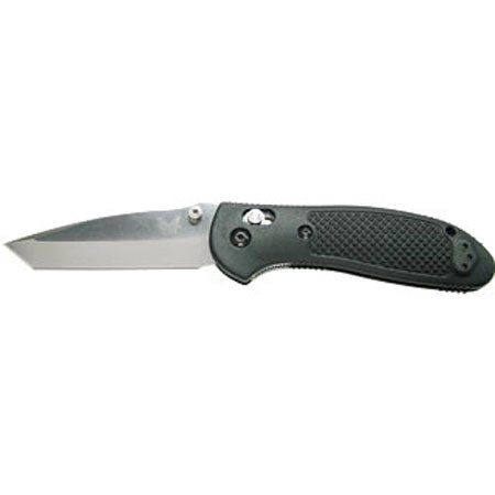 Benchmade Griptillian AXIS Folding Knife, 3.45" Satin Plain Edge Tanto Blade