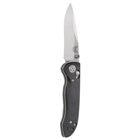 Benchmade Foray AXIS Manual Folding Knife, 3.24"Drop Point Fine Edge Satin Blade