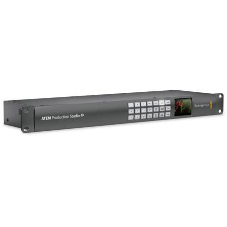 Blackmagic Design ATEM Production Studio 4K, 8 Video Input, 6 Video Output, 110-240VAC Input Voltage