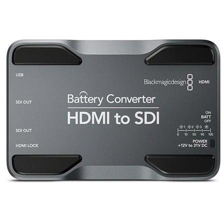 Blackmagic Design HDMI to SDI Battery Converter with Lithium-Ion Battery