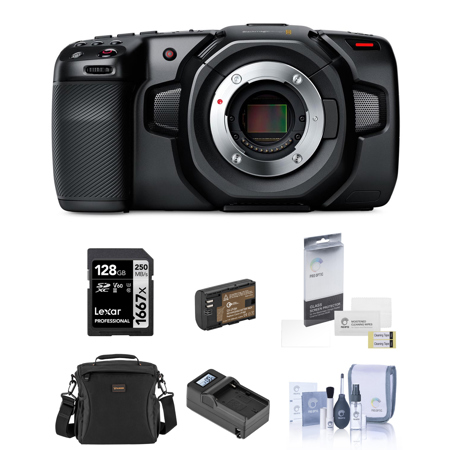 Blackmagic Design Pocket Cinema Camera 4K with Essential Accessories Kit