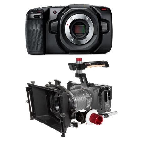 Blackmagic Design Pocket Cinema Camera 4K -With Shape Cage Kit with Matte Box
