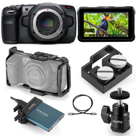 Blackmagic Design Pocket Cinema Camera 6K Advanced Film-Makers Kit