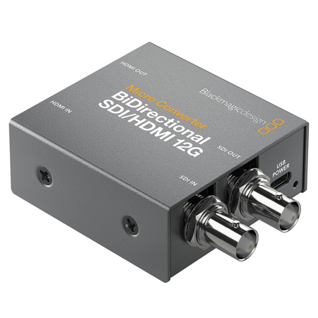 Blackmagic Design Micro Converter Bi-Directional SDI to HDMI 12G with Power Supply