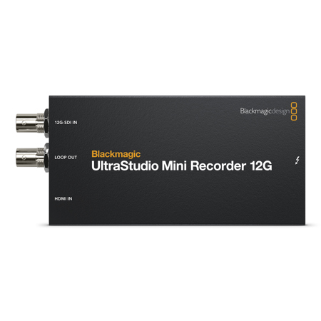 Blackmagic Design UltraStudio Mini Recorder 12G Video Capture Device
