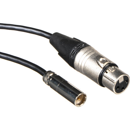 Blackmagic Design 19.5" Mini XLR Cable for Video Assist 4K Camera Monitor, Set of 2