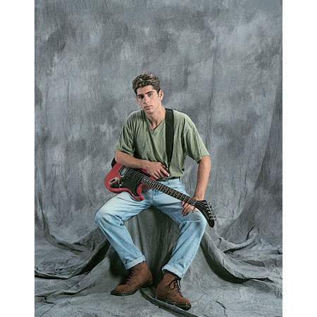 Studio Dynamics Classic Series 10' x 20' Muslin Background, Shadow Gray.