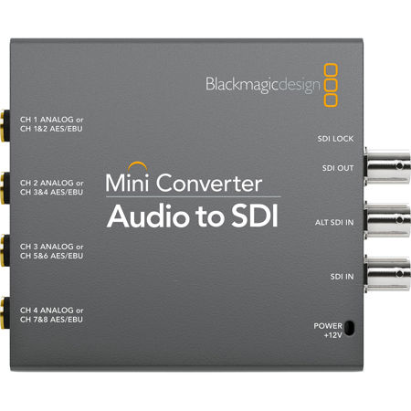 Blackmagic Design Mini Converter Audio to SDI CONVMCAUDS2