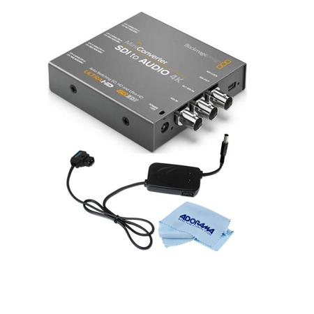 Blackmagic SDI to Audio 4K Mini Converter With Core SWX P-Tap Converter Cable