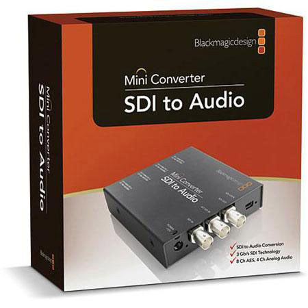 その他 Brackmagic Mini Converter Audio to SDI Blackmagic Design Mini Converter SDI to Audio 4K | Sweetwater