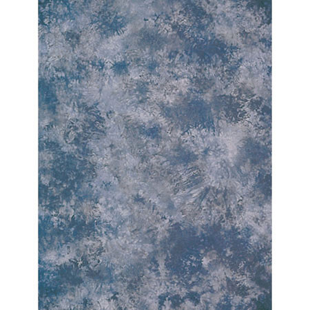 Studio Dynamics Designer Series 10' x 15' Muslin Background, Blue Danube.