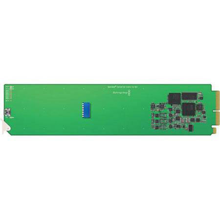 Blackmagic Design OpenGear Converter Audio to SDI, OpenGear Architecture, AES/EBU