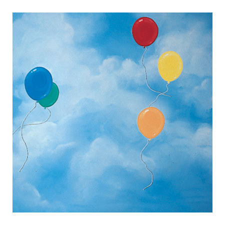 Studio Dynamics General Scenic Series 10' x 10' Muslin Background, Celebration.