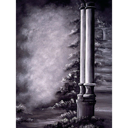 Studio Dynamics General Scenic Series 10' x 10' Muslin Background, Capri.