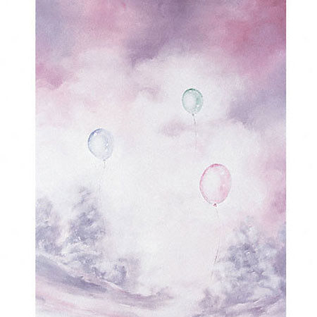 Studio Dynamics General Scenic Series 10' x 10' Muslin Background, Fantasia.