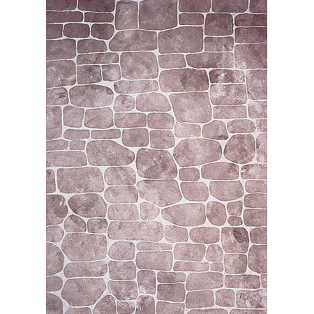 Studio Dynamics General Scenic Series 10x10' Muslin Background, Stone Scenic # 2.