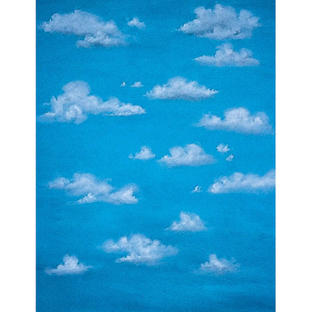 Studio Dynamics General Scenic Series 10' x 20' Muslin Background, Sky # 2.