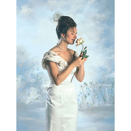 Studio Dynamics General Scenic Series 12' x 12' Muslin Background, Provence.