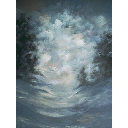 Studio Dynamics General Scenic Series 12' x 24' Muslin Background, Antwerp.