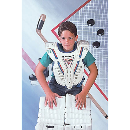 Studio Dynamics Sports Scenic Series 12x24' Muslin Background, Hockey Equipment.