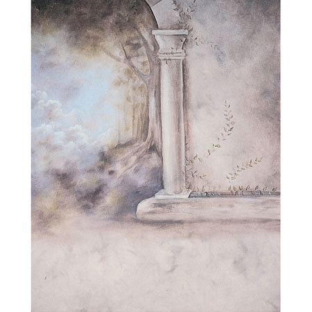 Studio Dynamics General Scenic Series 12' x 24' Muslin Background, Tempus.