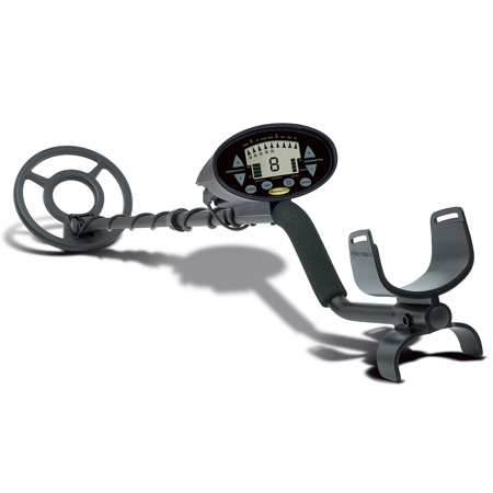 Bounty Hunter Discovery 2200 Metal Detector, 8" Interchangeable Coil, 6.6 kHz