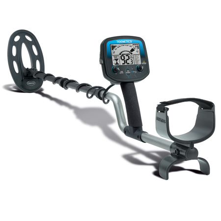 Teknetics Omega 8500 Metal Detector with 10" Search Coil, 7.69 kHz Frequency