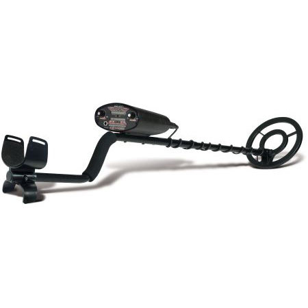 Bounty Hunter Quick Draw II Metal Detector with 8" Interchangeable Coil, 6.6 kHz