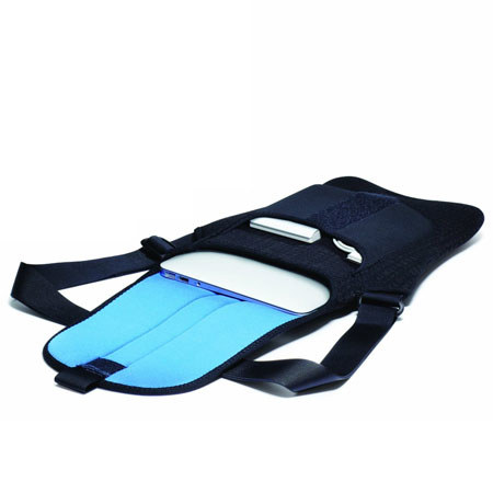 Built Air Messenger Bag 11in for Macbook, Graphite Drid