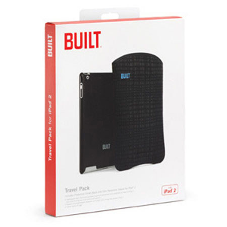 Built Travel Pack for iPad 2, Graphite Grid
