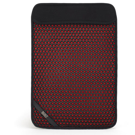 Built MX Sleeve for MacBook Pro 15.4", Black with Red Interior