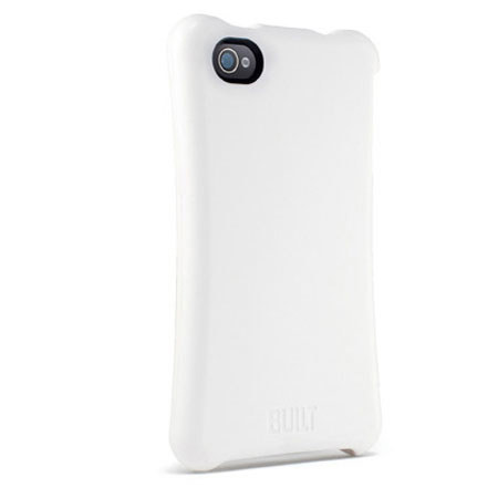 Built Ergonomic Hard Smartphone Case,iPhone 4, White