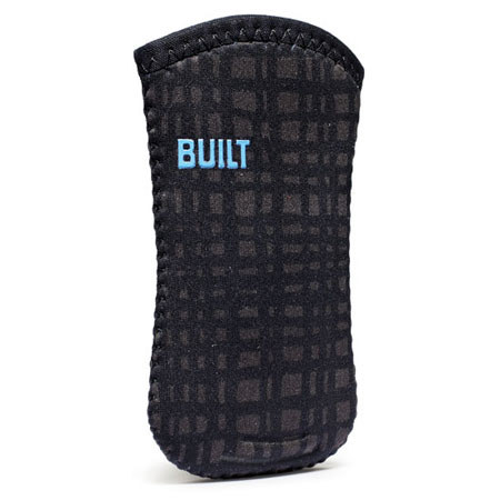 Built Neoprene Phone Sleeve for iPhone 4,Graphite Grid