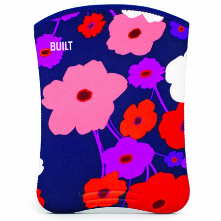 Built Slim Neoprene Sleeve for Ipad 2, iPad 3 & iPad 4 & iPad 3, Mini Dot Navy