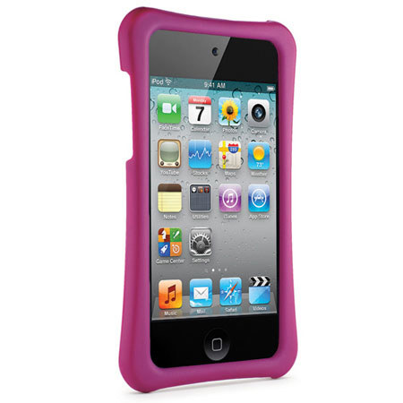 Built Ergonomic Hard Case for iPod Touch, Raspberry