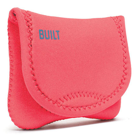 Built Compact Camera Envelope, Coral