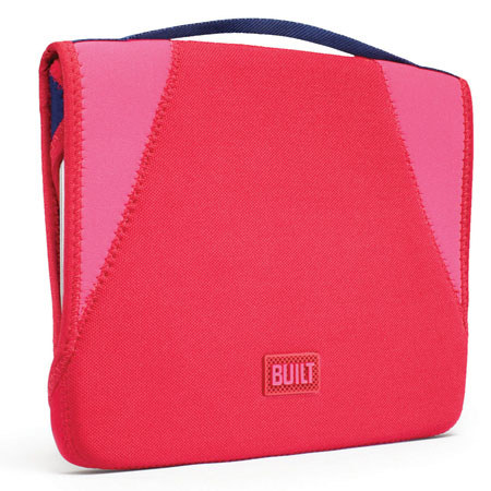 Built Convertible Neoprene Case - For all Models of iPadS - Cherry/Pink Crush