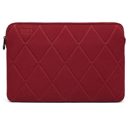 Built Diamond Neoprene Sleeve for 13" MacBook Air/Pro/14" Ultrabook, Bordeaux