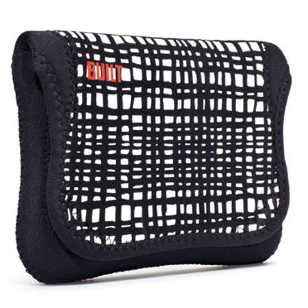 Built 6 in E-Reader/Tablet Neoprene Envelope, City Grid