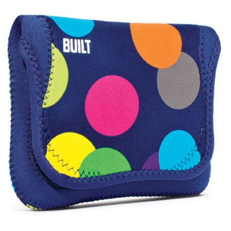 Built 6in E-Reader/Tablet Neoprene Envelope,Scatter Dot