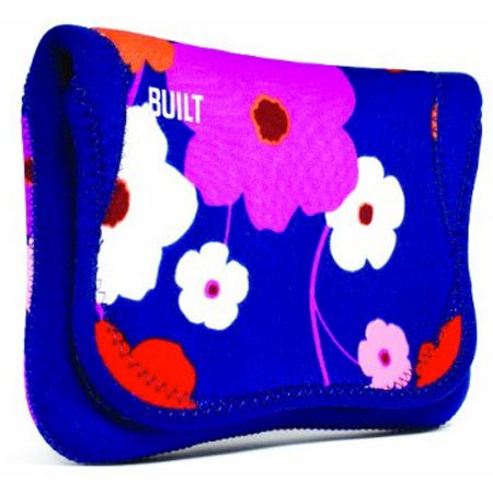 Built 7-8 inch E-Reader/Tablet Neoprene Envelope, Lush Flower