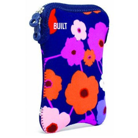Built 6 inch E-Reader/Tablet Neoprene Sleeve, Lush Flower