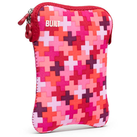 Built Neoprene Sleeve for 7-8" E-Reader/Tablet, Positivity/Cherry