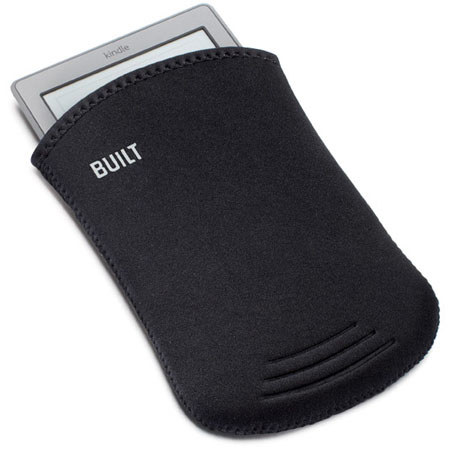 Built Slim Neoprene Sleeve for Kindle, Kindle Touch/3G, Black/Concord Blue