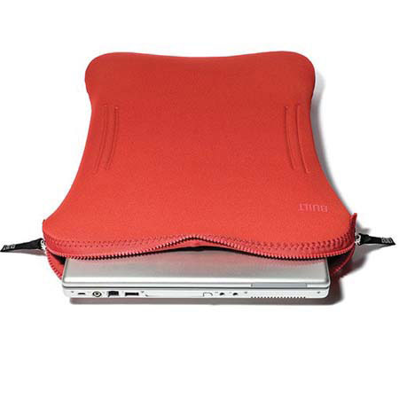 Built 17 inch Laptop Sleeve - Fiery Orange