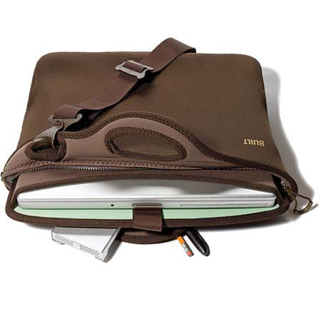 Built 15 inch Laptop Case, Medium - Brown
