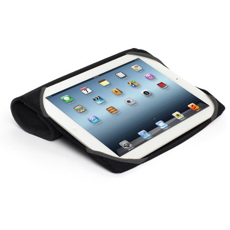 Built Protective Neoprene Cover for All iPads, Black/Granite
